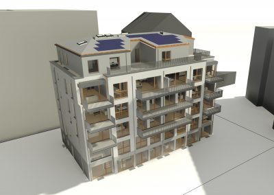 Loftartiges Penthouse mit herrlicher Süd-West-Terrasse im Rahmen einer Baugemeinschaft